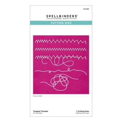 Spellbinders - Etched Die - Tangled Threads