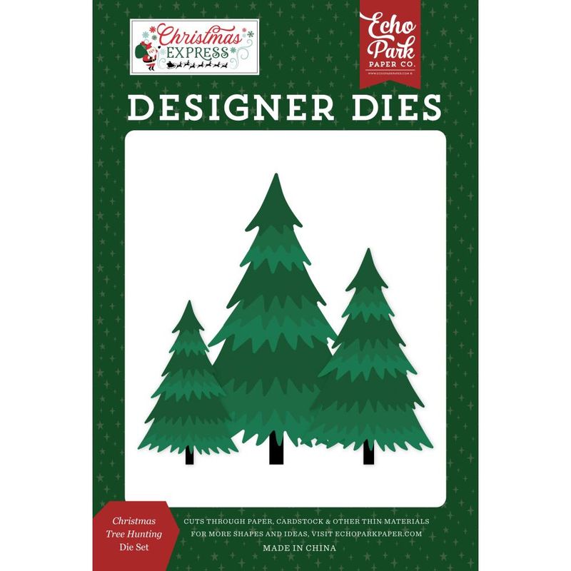 Echo Park - Christmas Express - Large Die - Christmas Tree Hunting