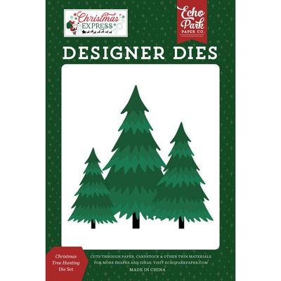 Echo Park - Christmas Express - Large Die - Christmas Tree Hunting