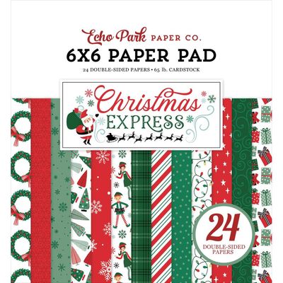 Echo Park - Christmas Express - 6&quot;x6&quot; Double-sided Paper Pad