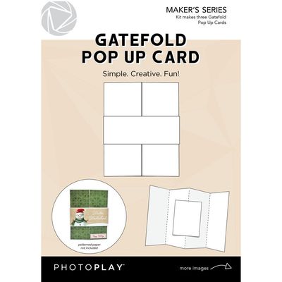PhotoPlay - Maker&#39;s Series - A2 - Gatefold  Pop-Up Cards - 4.25&quot;x 5.5&quot;