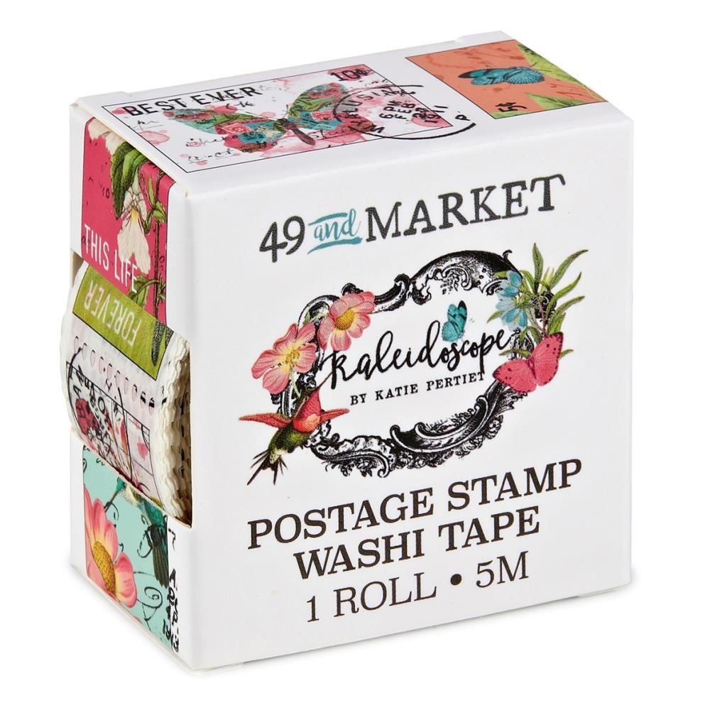 49 and Market - Kaleidescope - Postage Washi Roll