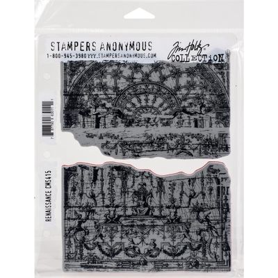 Stampers Anonymous - Tim Holtz - Cling Mount Stamp - Renaissance