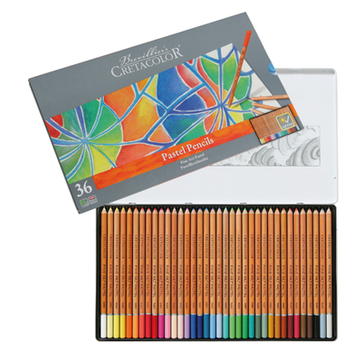 Cretacolor - Pastel Pencils - Tin set of 36