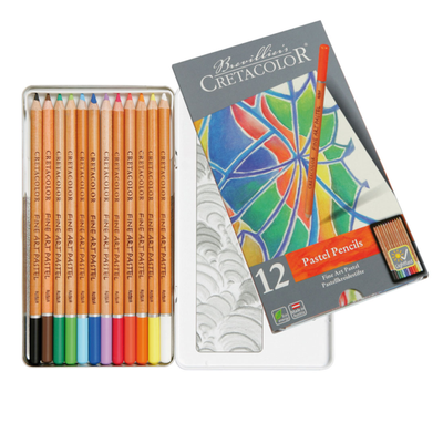 Cretacolor - Pastel Pencils - Tin set of 12