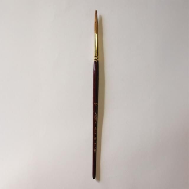 Nuart - Series 337 - Red Sable short Handle Signwriter Brush - Size 10