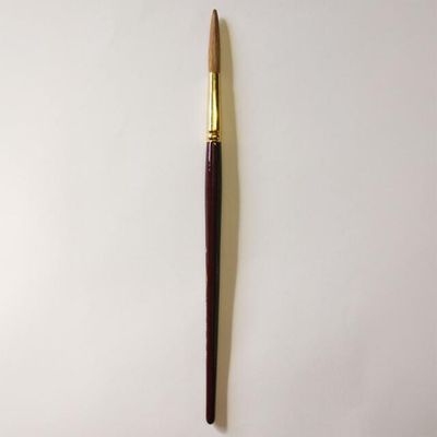 Nuart - Series 337 - Red Sable short Handle Signwriter Brush - Size 12