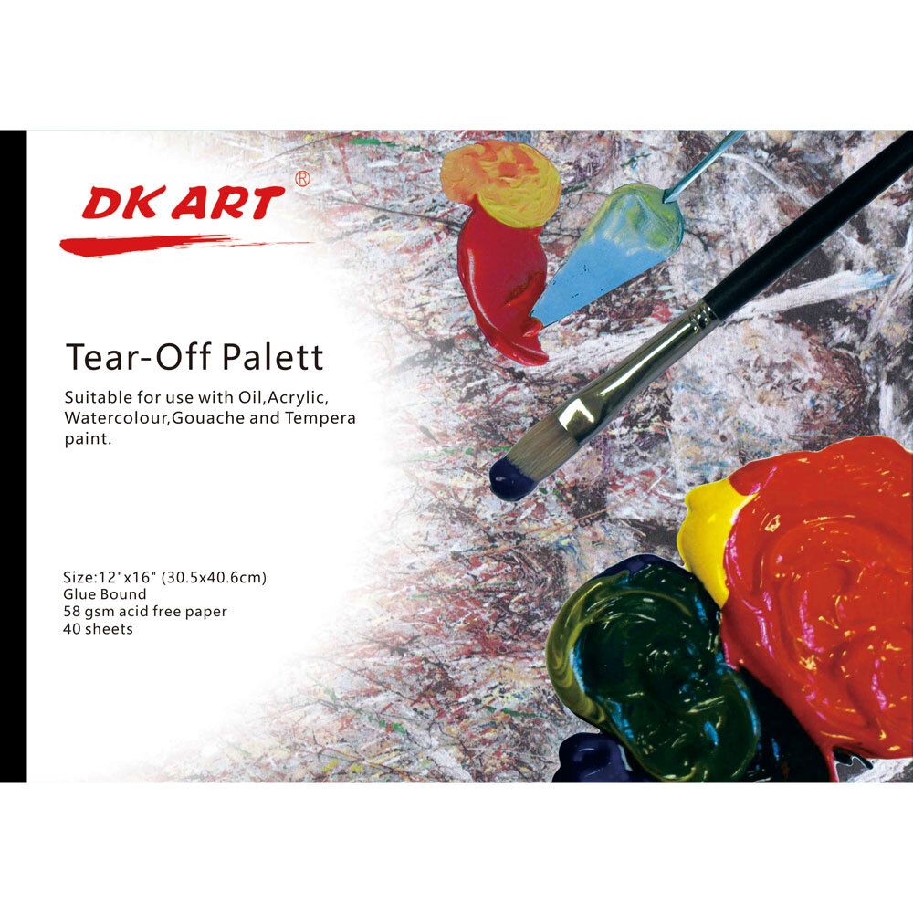 NAM - DK ART - Tear Off Paper Palette  - 12"x16"