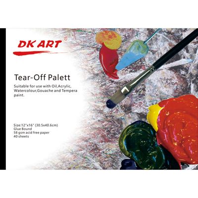 NAM - DK ART - Tear Off Paper Palette  - 12&quot;x16&quot;