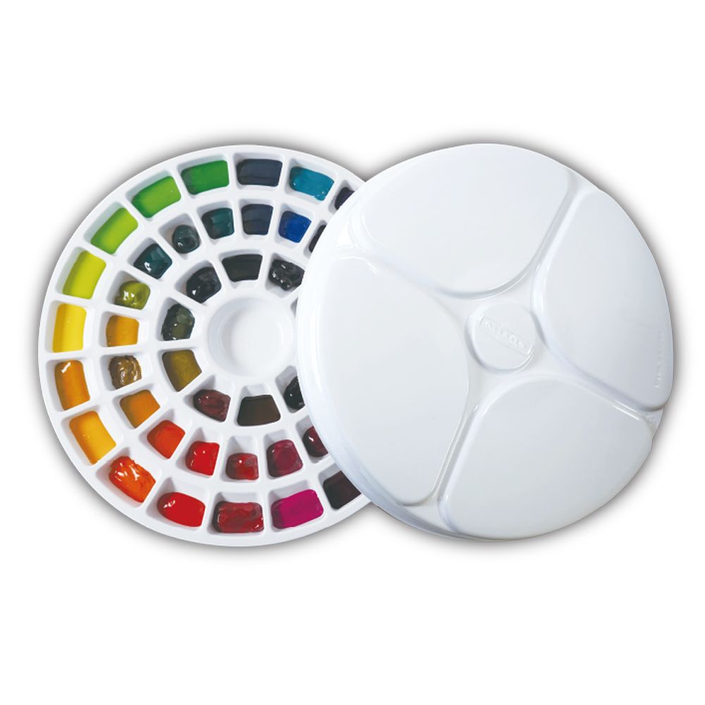 Mijello  - Colour  Wheel - 50 Well Watercolour Palette