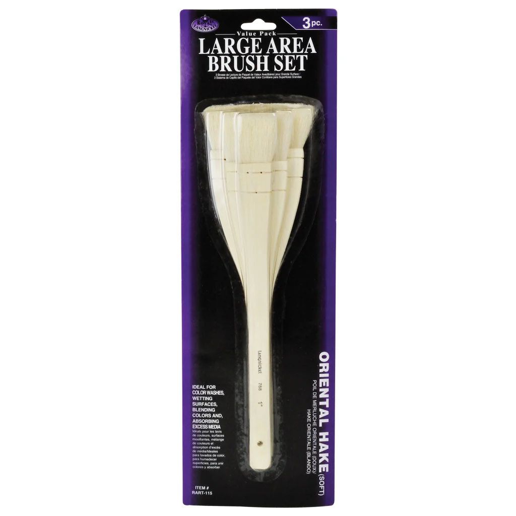 Royal &amp; Langnickel - Large Area Hake Brush Set