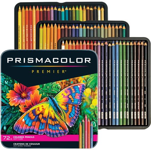 Prismacolor Premier Pencil set - Tin set of 72