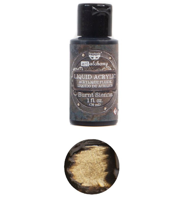 Prima Marketing - Art Alchemy - Liquid Acrylic 30ml - Burnt Sienna