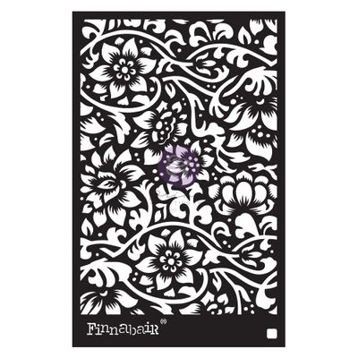 Prima Marketing - Finnabair 6&quot;x9&quot; Stencil - Bindweed Wallpaper