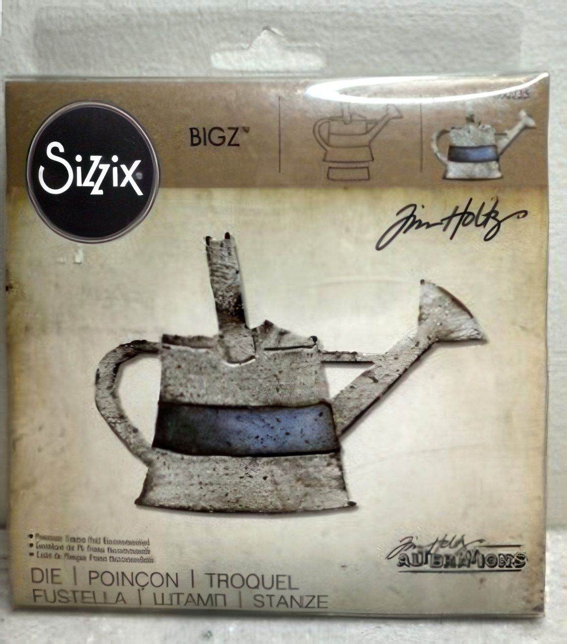 Sizzix - Tim Holtz - BIGZ Dies - Alterations - Watering Can
