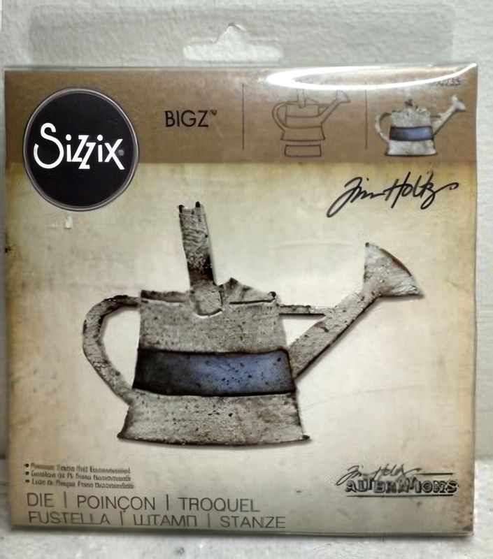 Sizzix - Tim Holtz - BIGZ Dies - Alterations - Watering Can