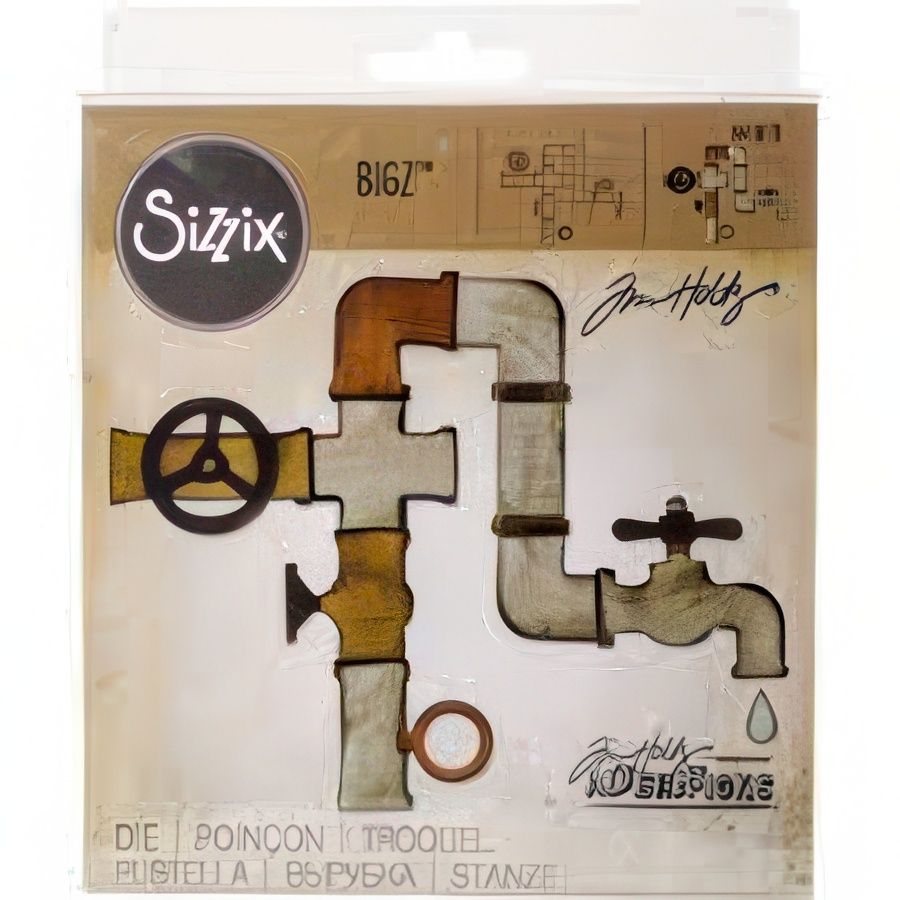 Sizzix - Tim Holtz - BIGZ Dies - Alterations - Pipeline