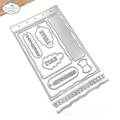 Elizabeth Craft Designs - Metal Die - Build a Journal