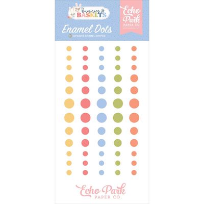 Echo Park - Enamel Dots - Bunnies and Baskets