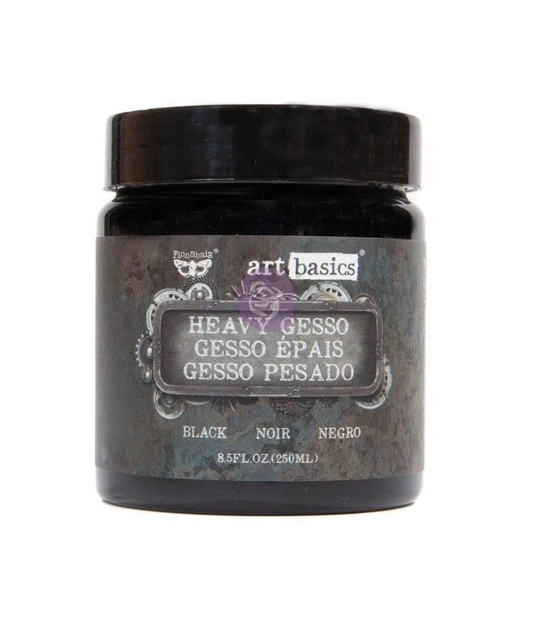 Prima Marketing - Finnabair Art Basics - Heavy Gesso - 250ml - Black