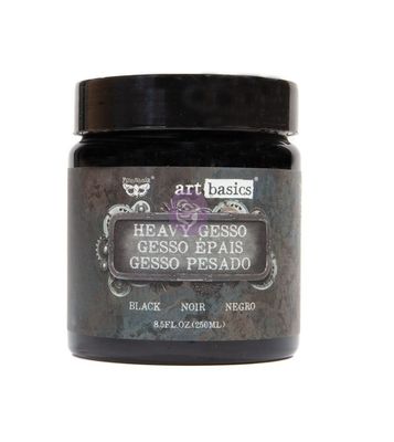Prima Marketing - Finnabair Art Basics - Heavy Gesso - 250ml - Black
