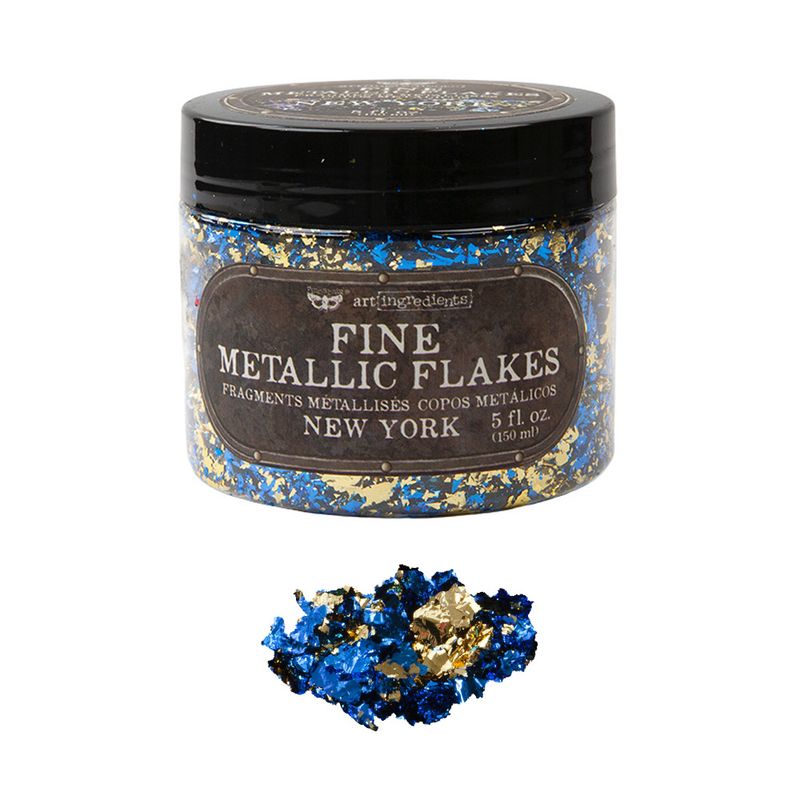 Prima Marketing - Finnabair - Art Ingredients - Metallic Flakes - New York
