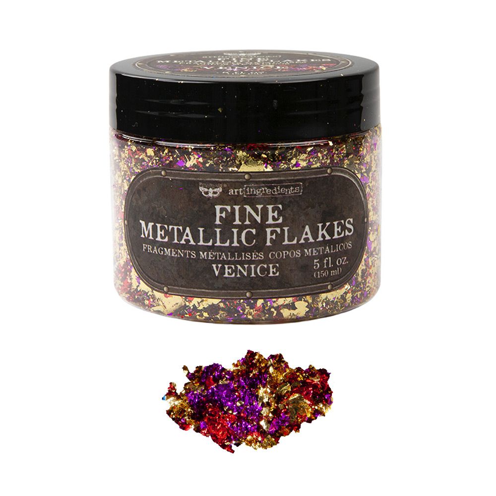 Prima Marketing - Finnabair - Art Ingredients - Metallic Flakes - Venice