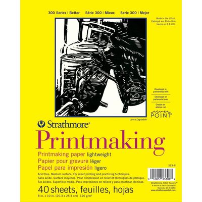 Strathmore - Printmaking Pad - 8&quot;x10&quot;