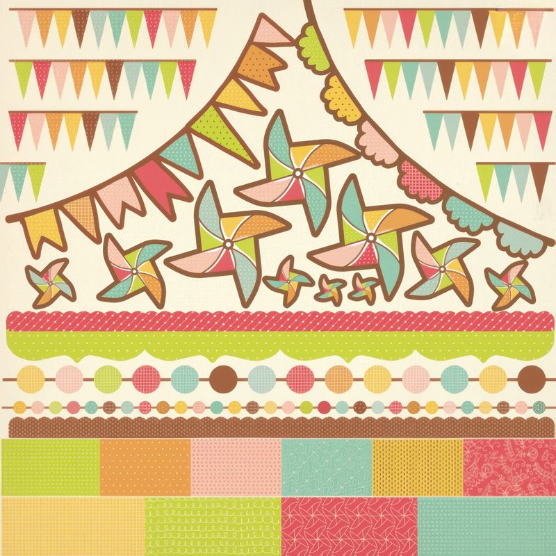 Kaisercraft - Save the Date - 12&quot;x12&quot; Sticker Sheet