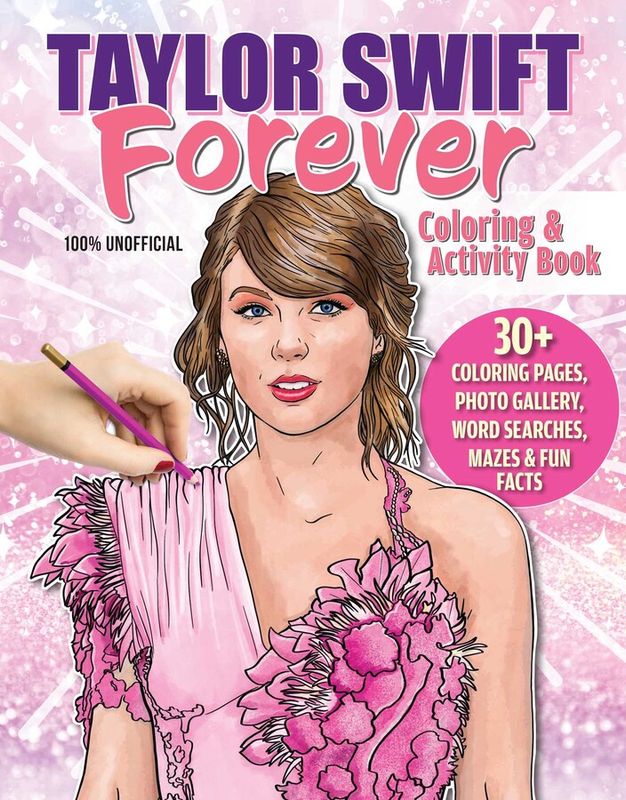 Design Originals - Taylor Swift Forever - Colouring and Activity Book
