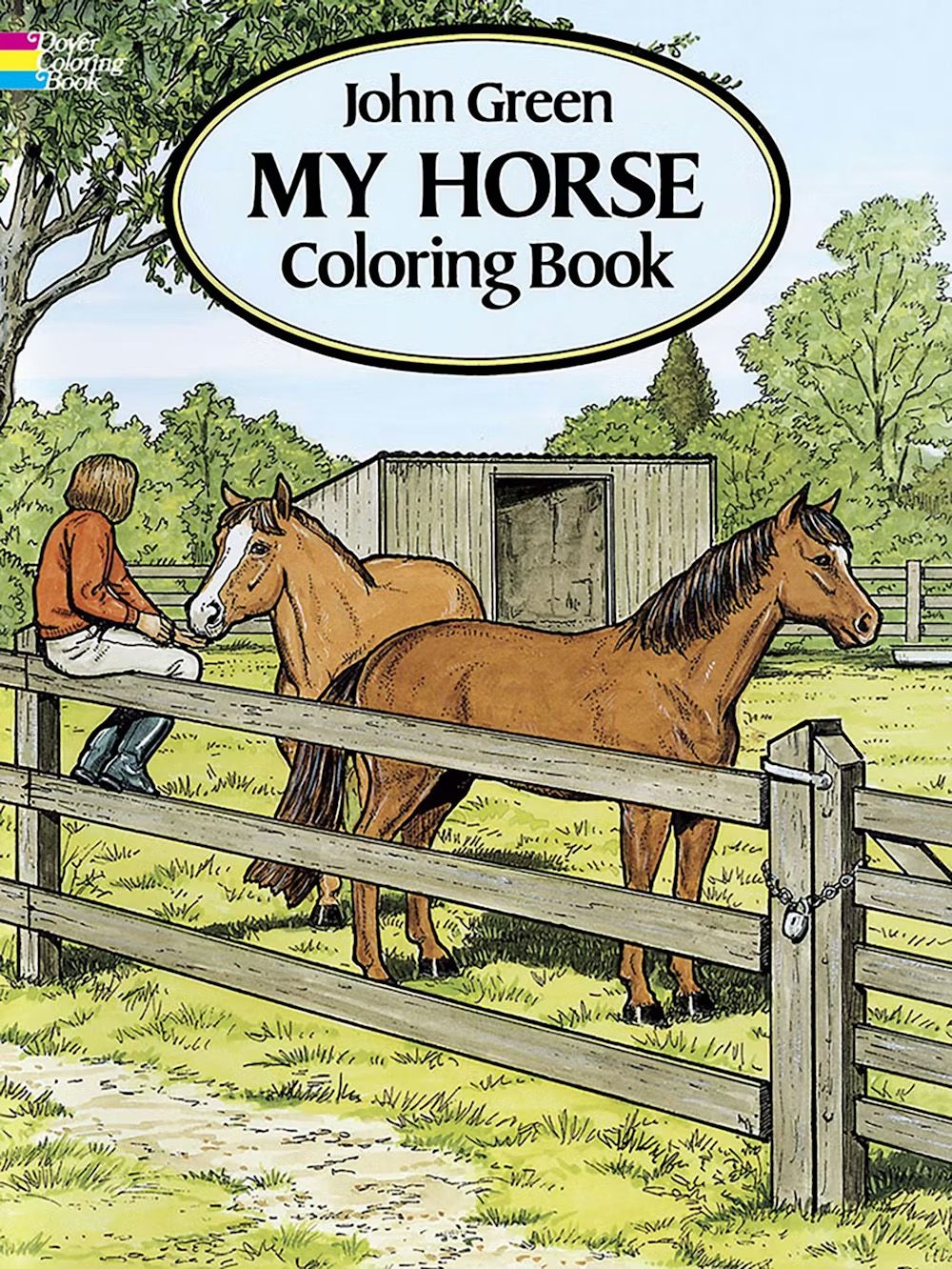 Dover Books - Colouring Books - My Horse