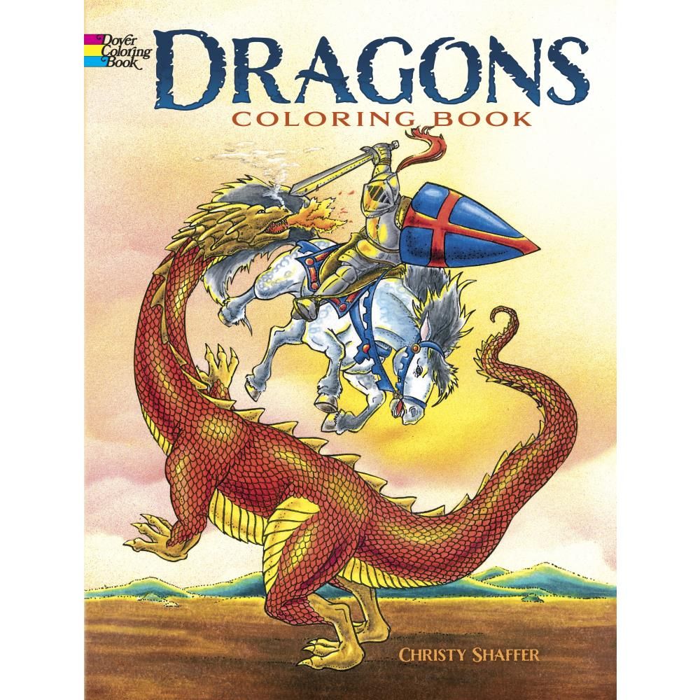 Dover Books - Colouring Books - Dragons