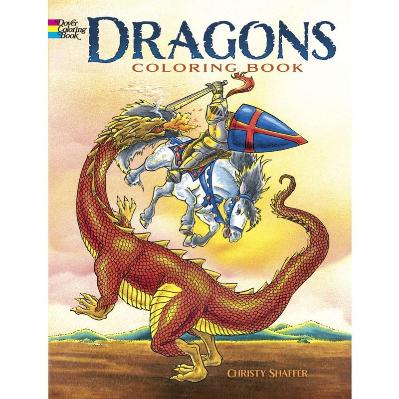 Dover Books - Colouring Books - Dragons