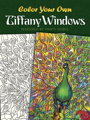 Dover Books - Colouring Books - Colour Your Own Tiffany Windows