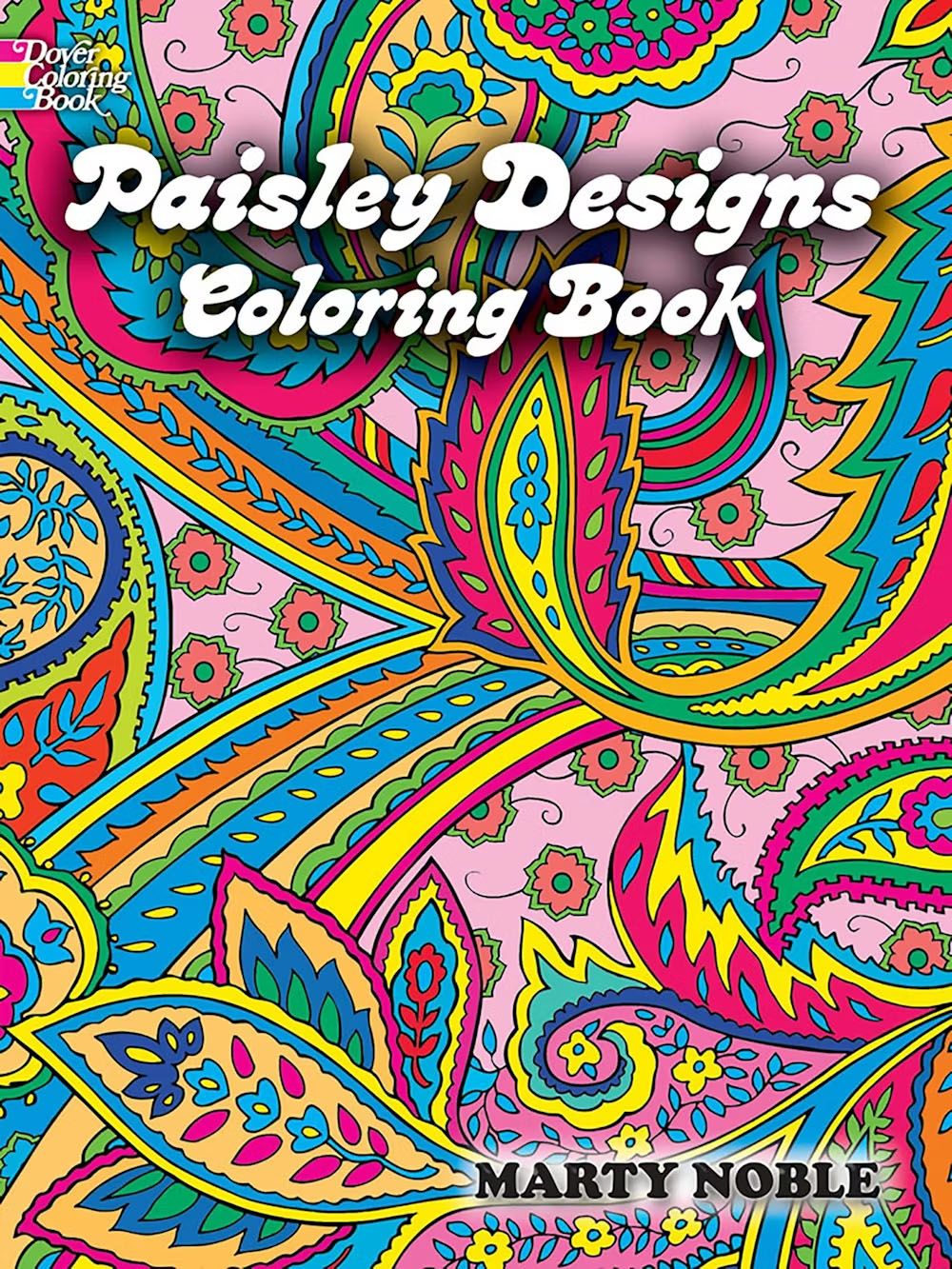 Dover Books - Colouring Books - Paisley Designs