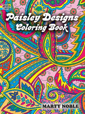 Dover Books - Colouring Books - Paisley Designs