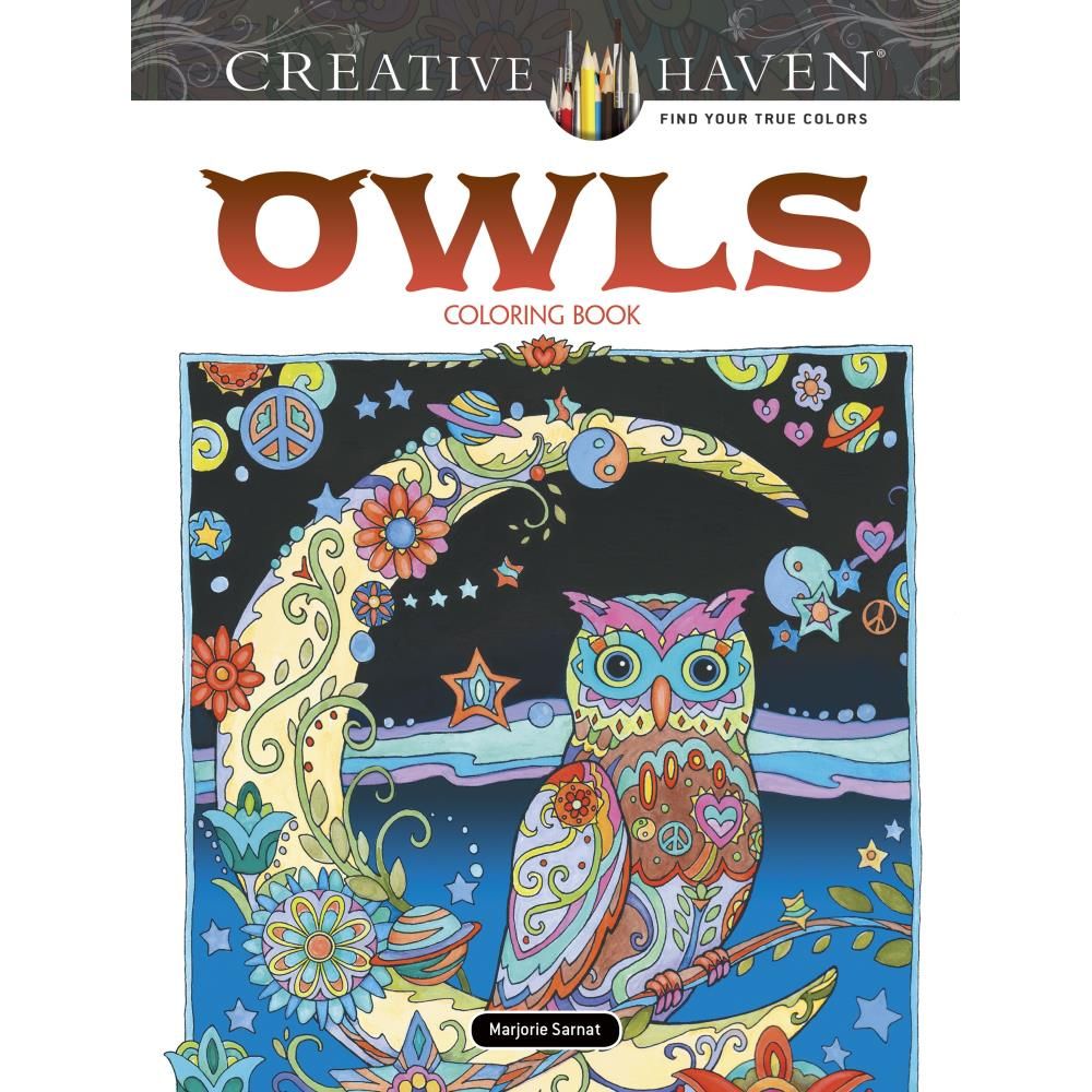 Dover Books - Colouring Books - Owls