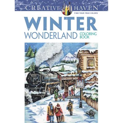 Dover Books - Colouring Books - Winter Wonderland