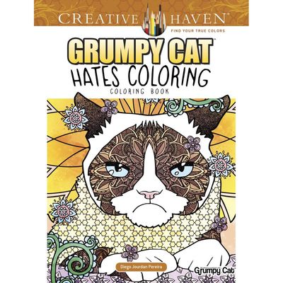 Dover Books - Colouring Books - Grumpy Cats Hates Colouring