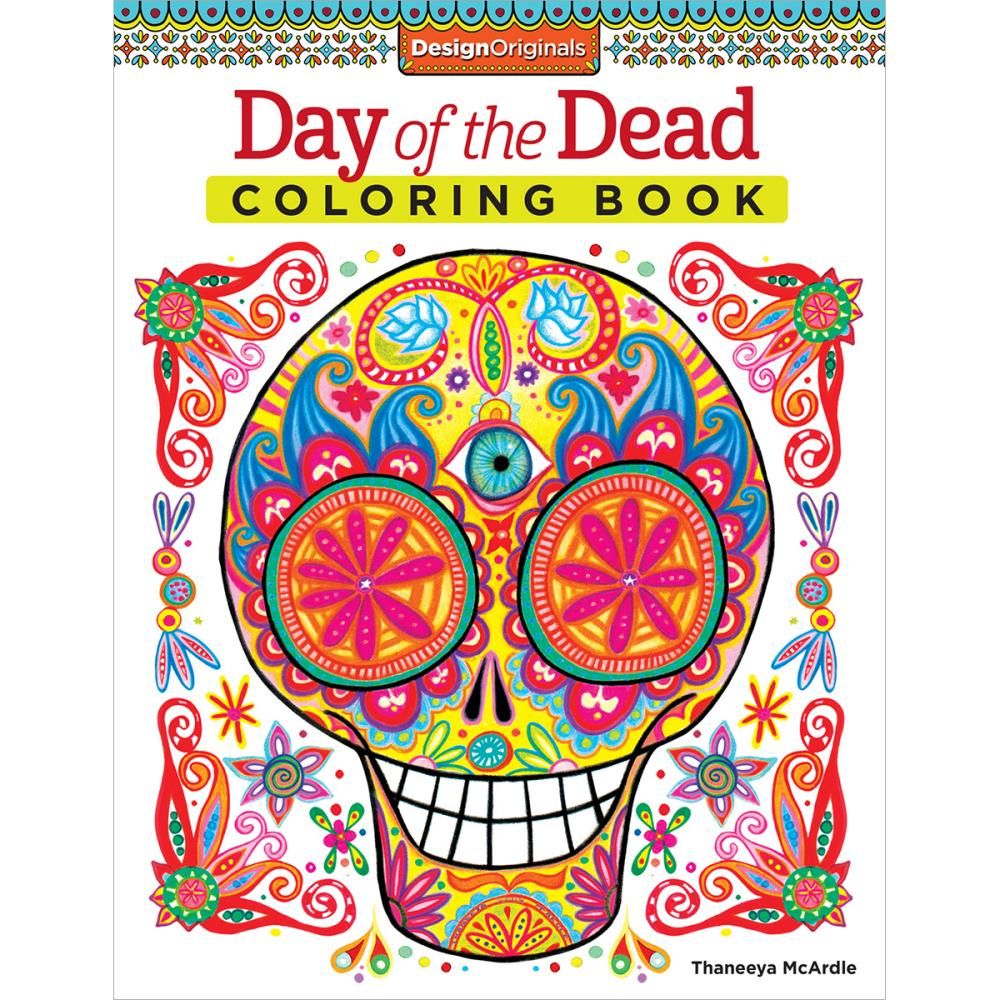 Design Originals - Colouring Books - Day of the Dead