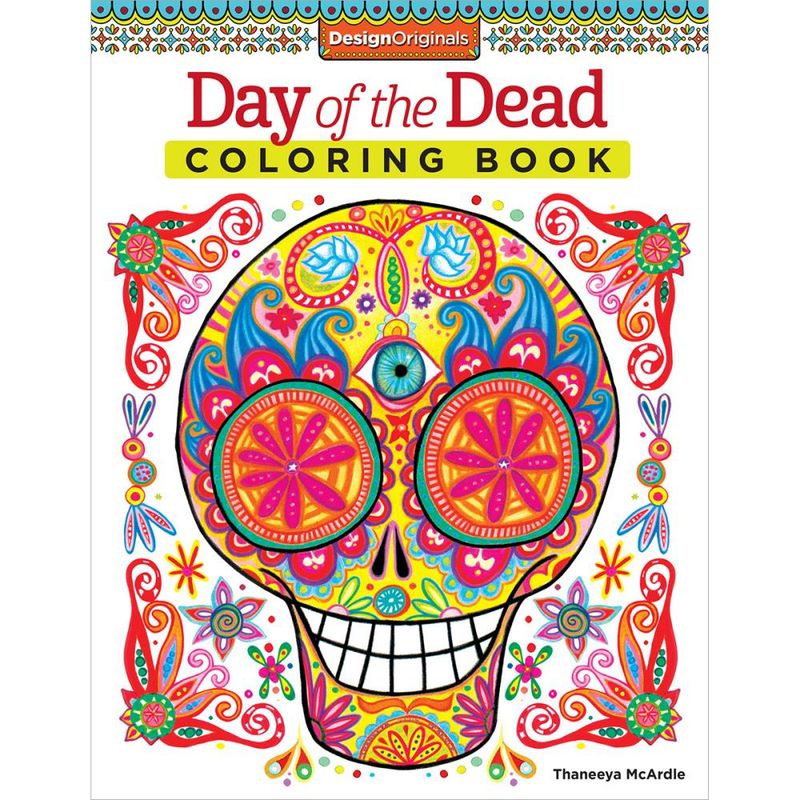 Design Originals - Colouring Books - Day of the Dead