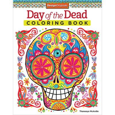 Design Originals - Colouring Books - Day of the Dead