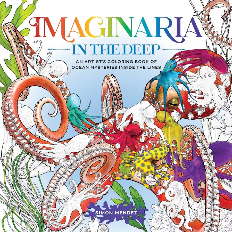 Castle Point Books - Colouring Book - Imaginaria: In the Deep