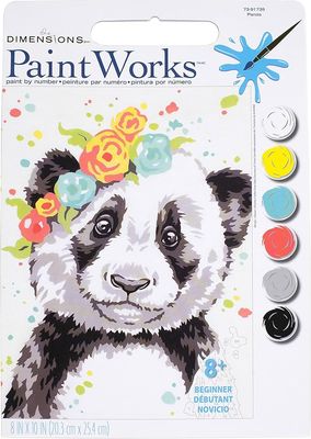 Dimensions Paintworks - Paint by Numbers - Panda