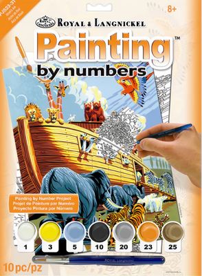 Royal &amp; Langnickel - Paint by Numbers Kit - Noah&#39;s Ark