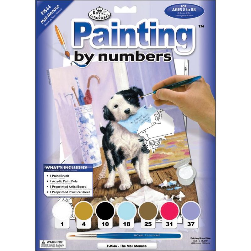 Royal &amp; Langnickel - Paint by Numbers Kit - The Mail Menace