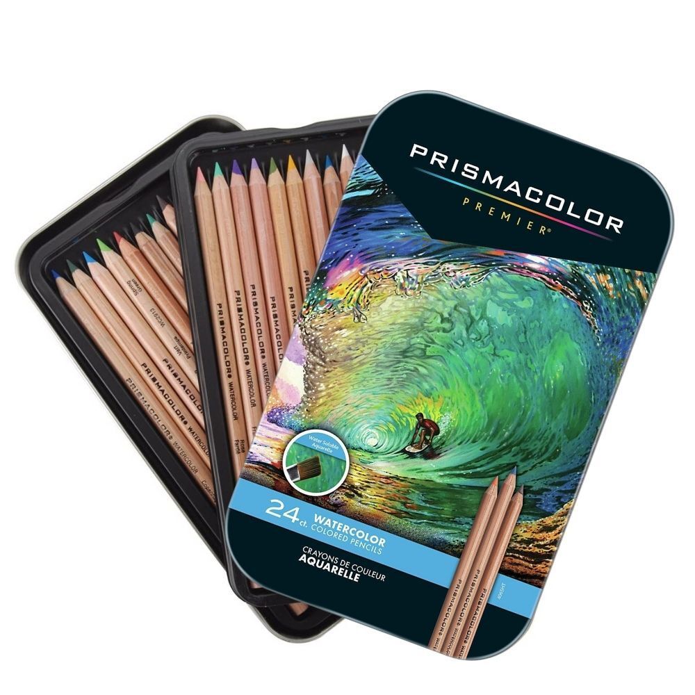 Prismacolor - Watercolour Pencils – Set of 24