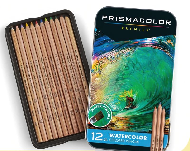 Prismacolor - Watercolour Pencils – Set of 12