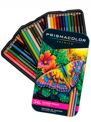 Prismacolor Premier Pencil set - Tin set of 36