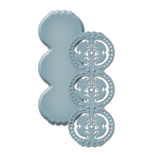Spellbinders - Victorian Border Strip Etched Die
